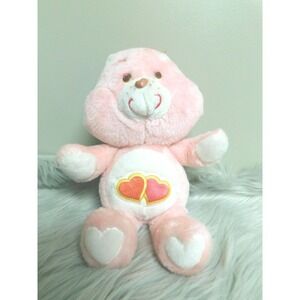 Vintage Kenner Love-A-Lot Pink Care Bear Original 1983 Stuffed Animal 13"